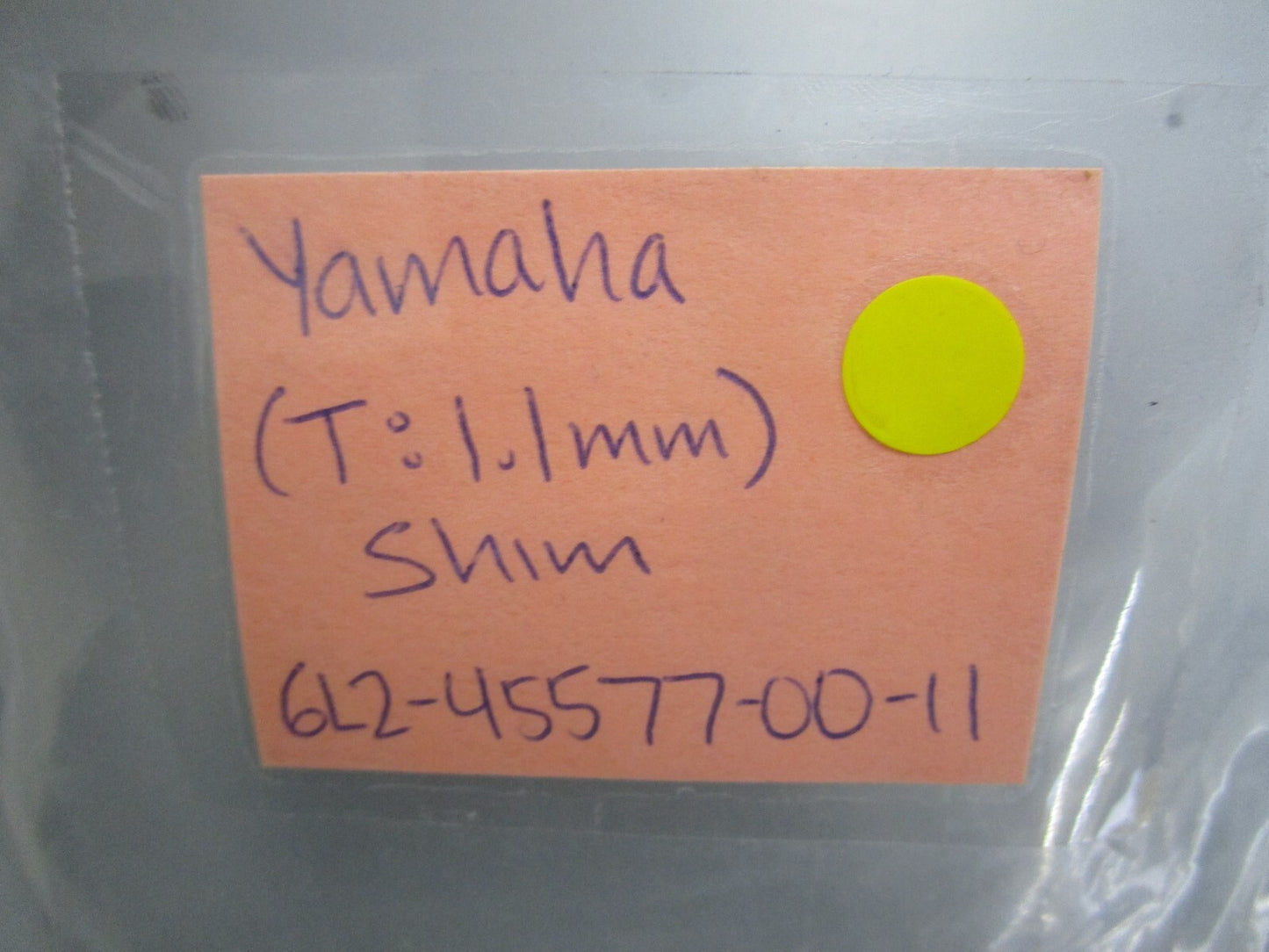 *NEW OEM* 0750 Yamaha SHIM T:1.1MM  6L2-45577-00-11