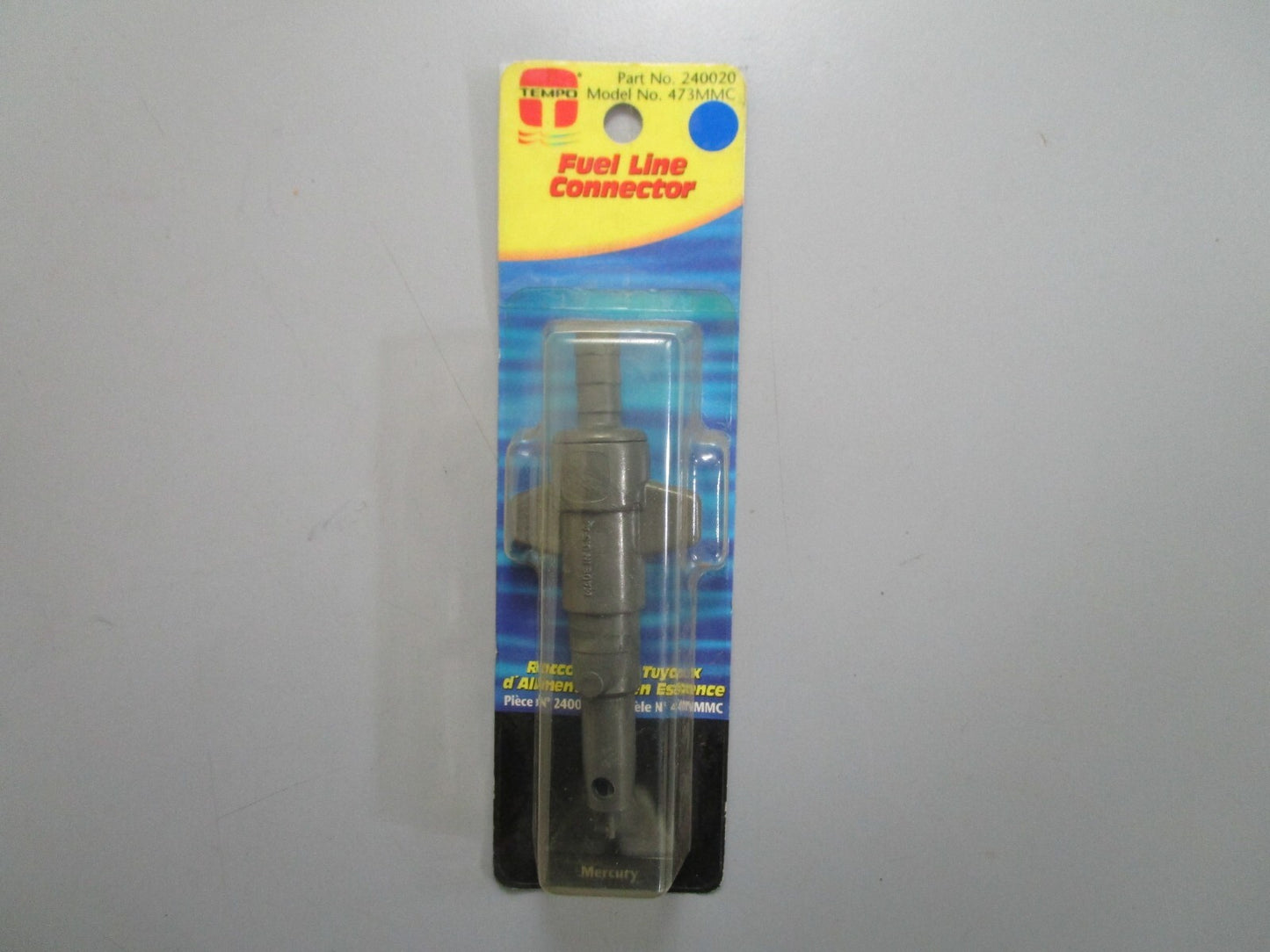 *NEW* 0820 Tempo Fuel Line Connector 240020 473MMC Replaces: 30185A3