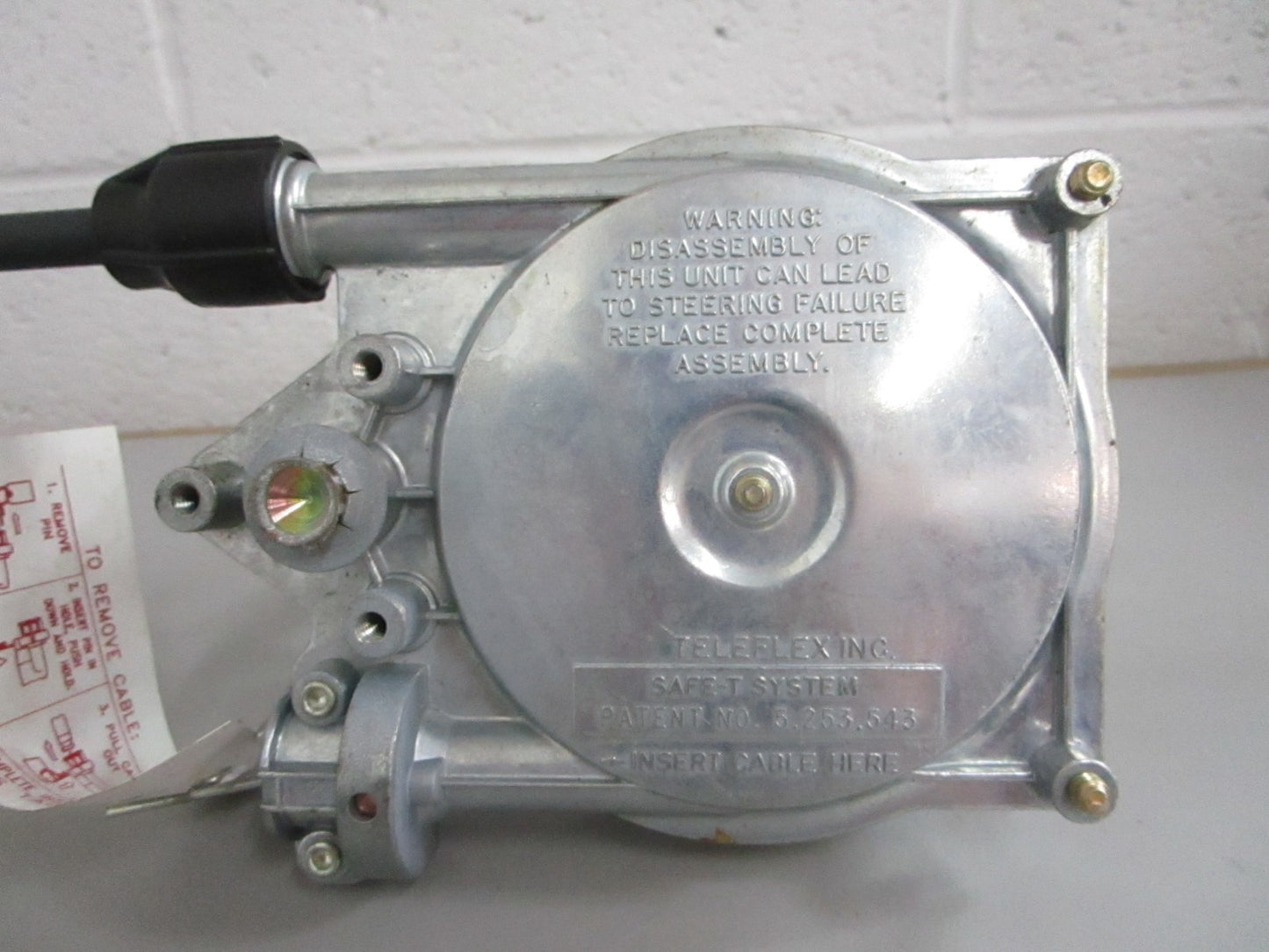 *NEW OEM* 0820 Teleflex Safe-T Steering Helm