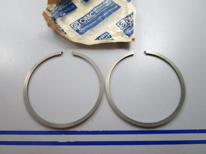 NEW OEM 383473 0383473 OMC Johnson Evinrude 2 Ring Set 0810