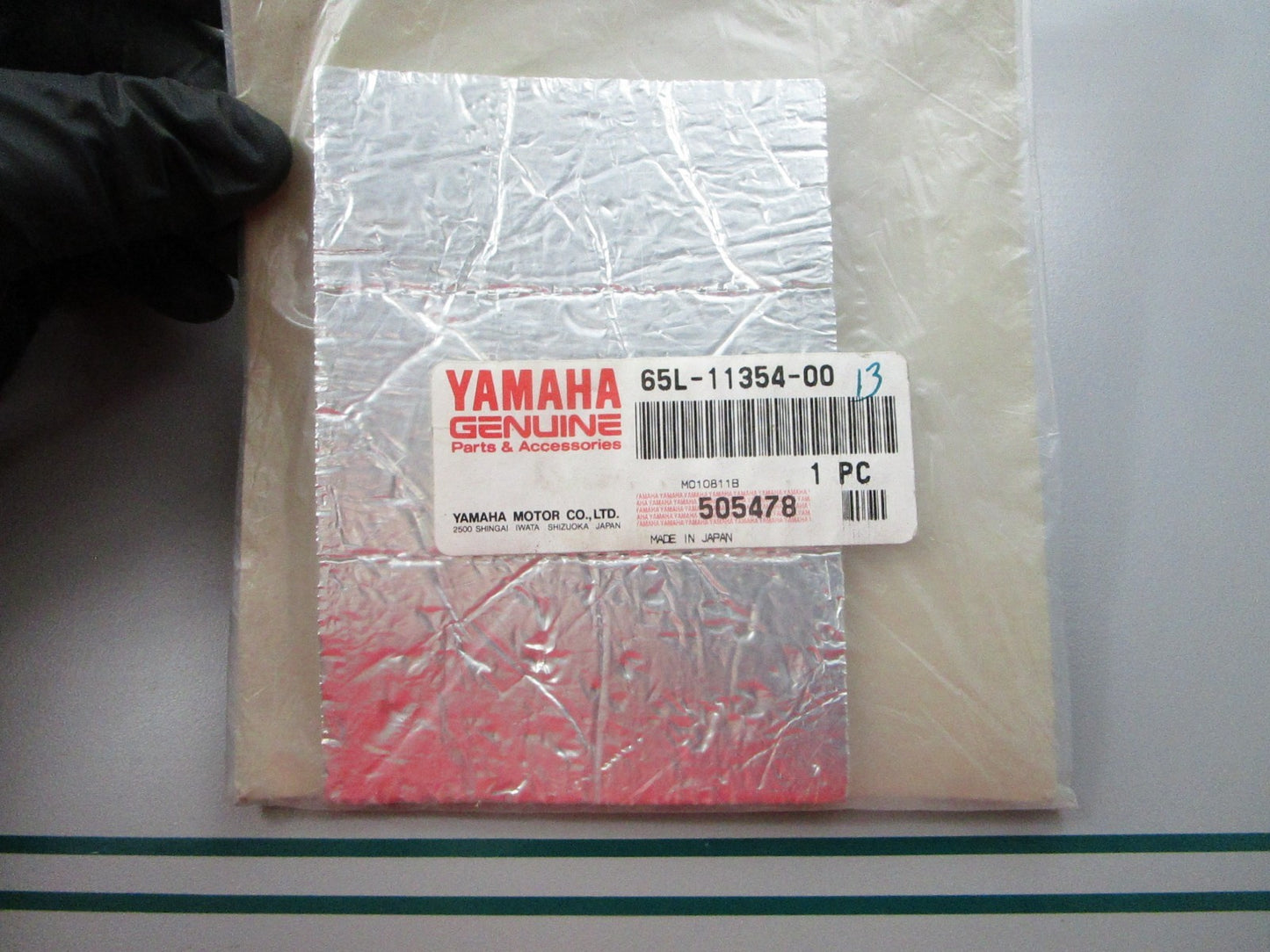 NEW OEM 65L-11354-00-00 Yamaha Gasket 0810