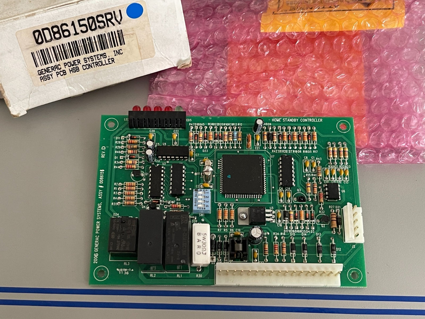 *NEW OEM* 0720 Generac PCB HSB Controller Assembly 0D86150SRV