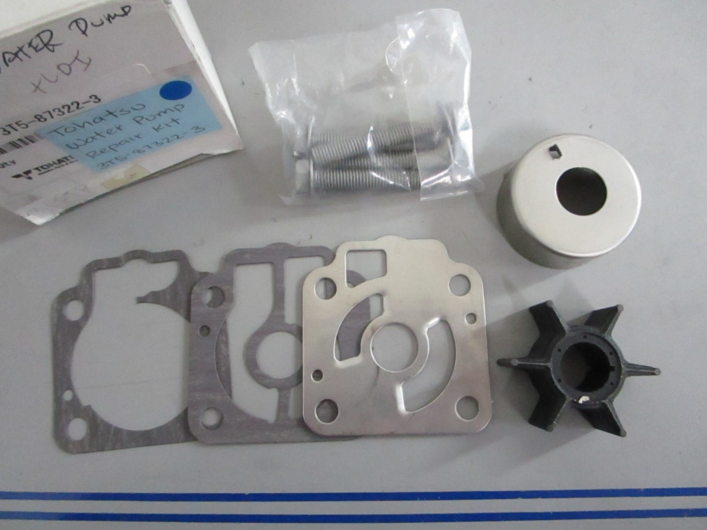 NEW OEM 3T5-87322-3 Tohatsu Water Pump Repair Kit 0820