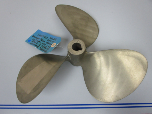 *NEW OEM* 0720 Dyna-jet Cupped Nibral 3 Blade 13x 15 RH  1" SAE Propeller 207094