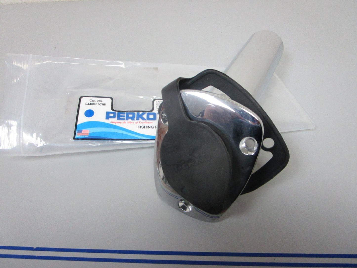 NEW OEM Perko 0448DP1CHR Fishing Rod Holder 0720