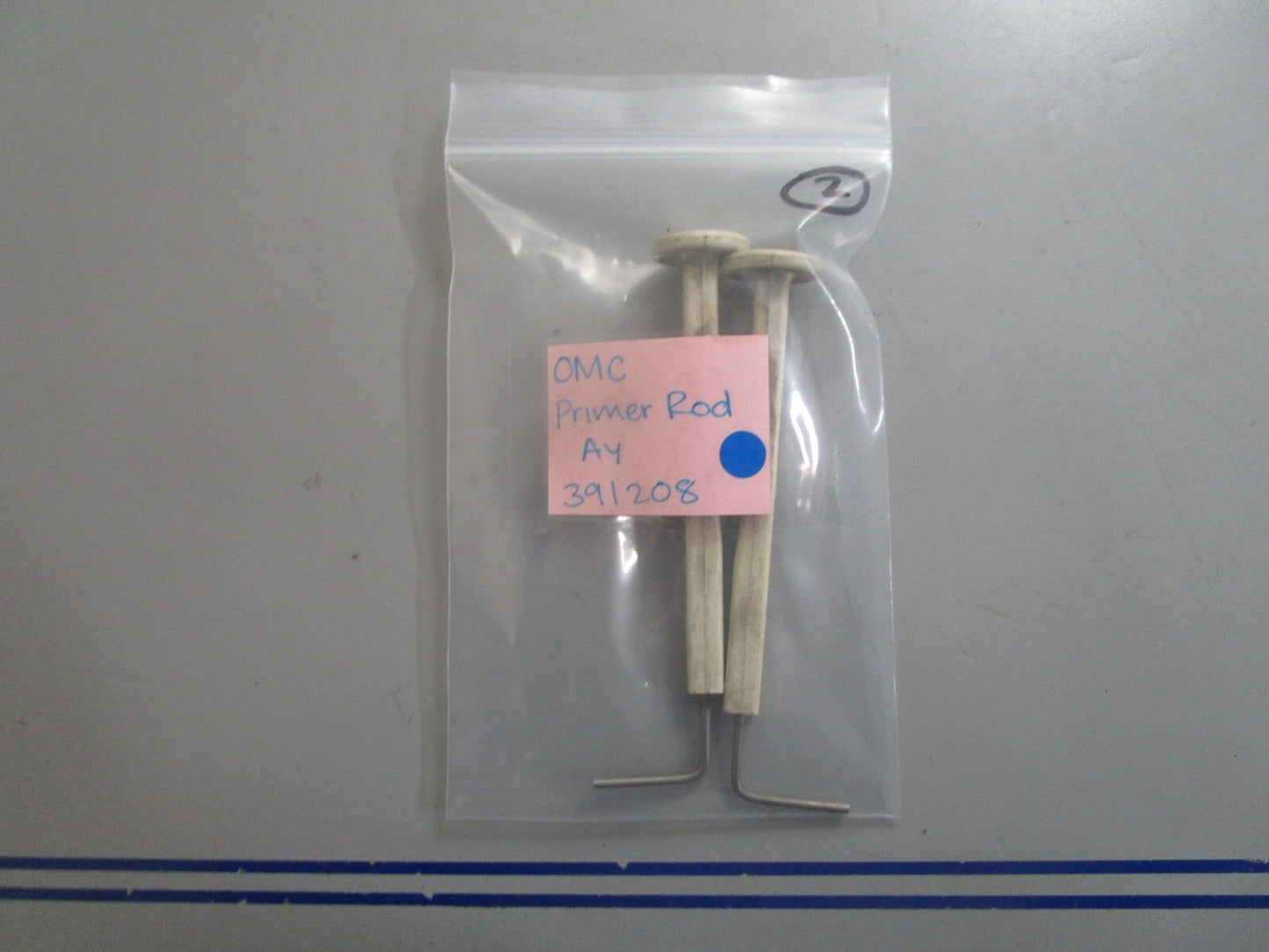 *NEW OEM* 0810 OMC Johnson Evinrude Primer Rod Assembly 391208 0391208