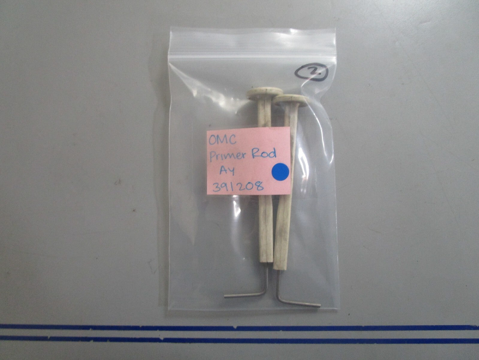 *NEW OEM* 0810 OMC Johnson Evinrude Primer Rod Assembly 391208 0391208