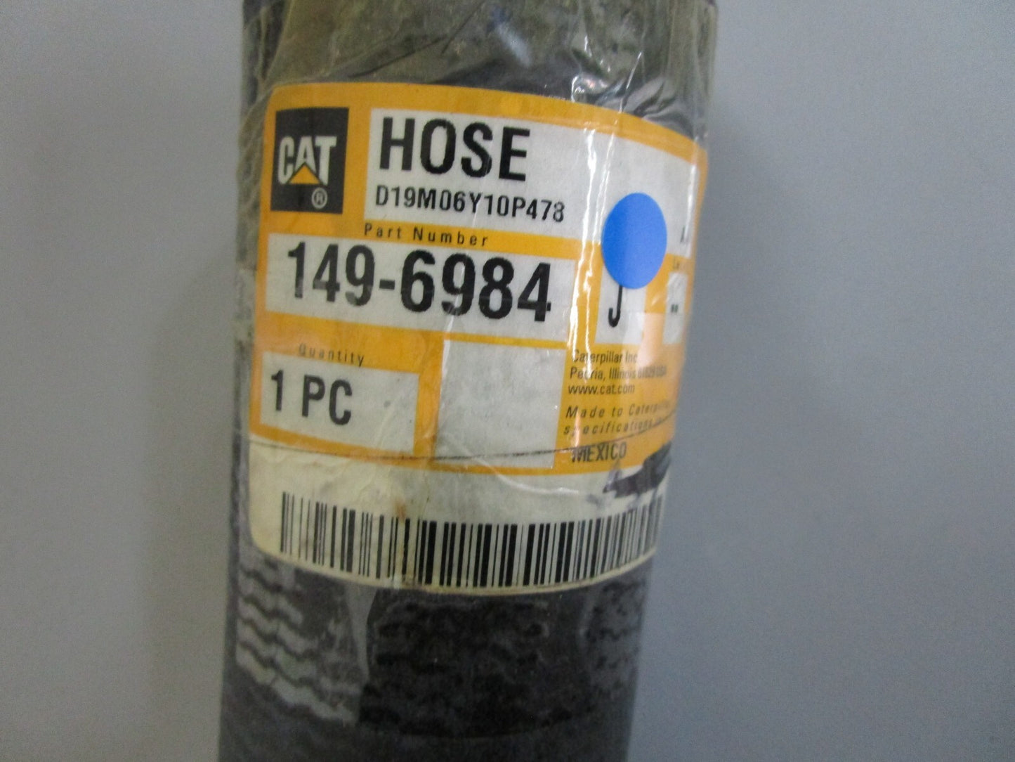 *NEW OEM* 0820 CAT Hose 149-6984