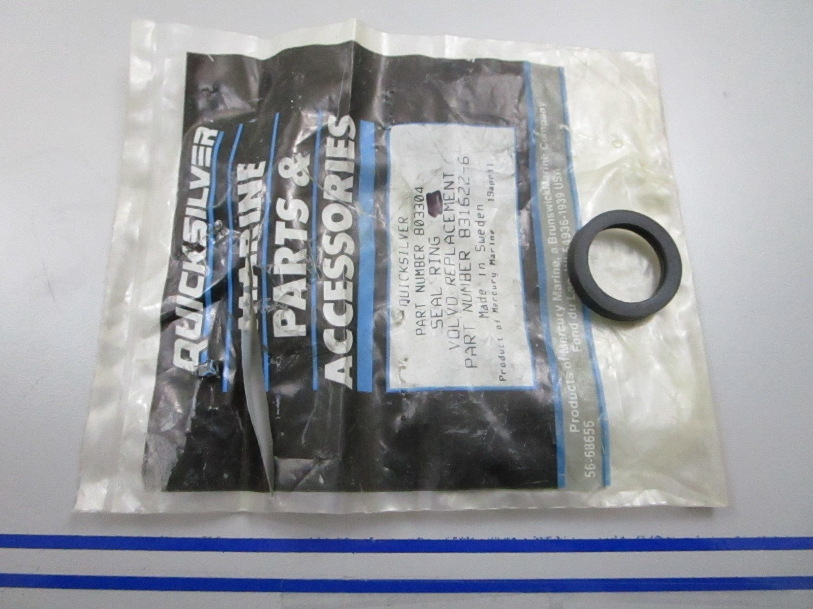 *NEW OEM* 0810 Mercury Quicksilver Seal Ring 803304 Replaces: Volvo 831622-6