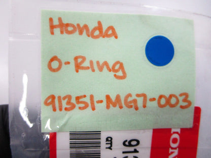*NEW OEM* 0810 Honda O-Ring 91351-MG7-003