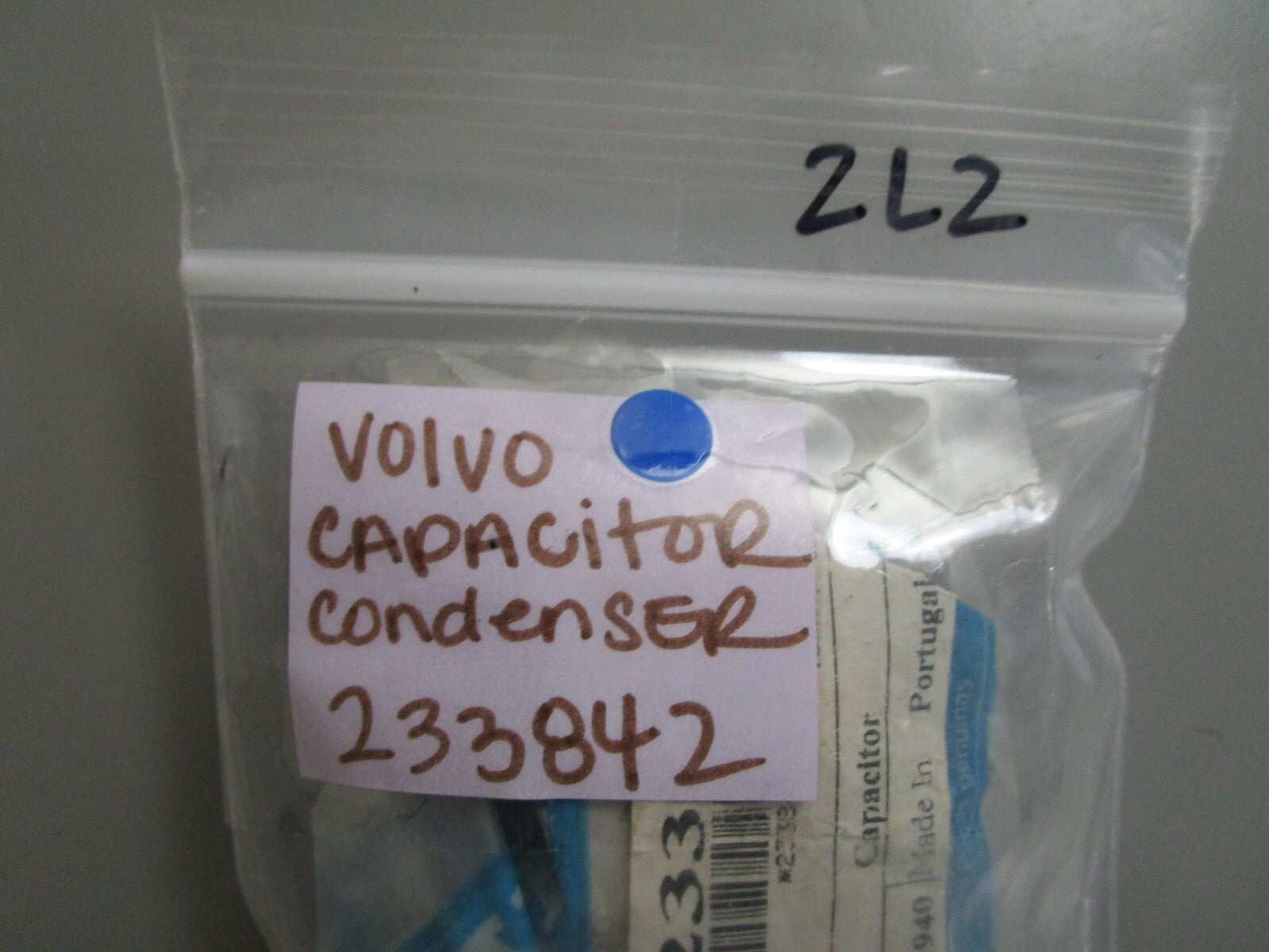 *NEW OEM* (LOT OF 2) 0810 Volvo Penta Capacitor Condenser 233842