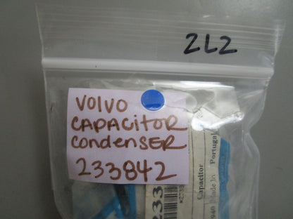 *NEW OEM* (LOT OF 2) 0810 Volvo Penta Capacitor Condenser 233842