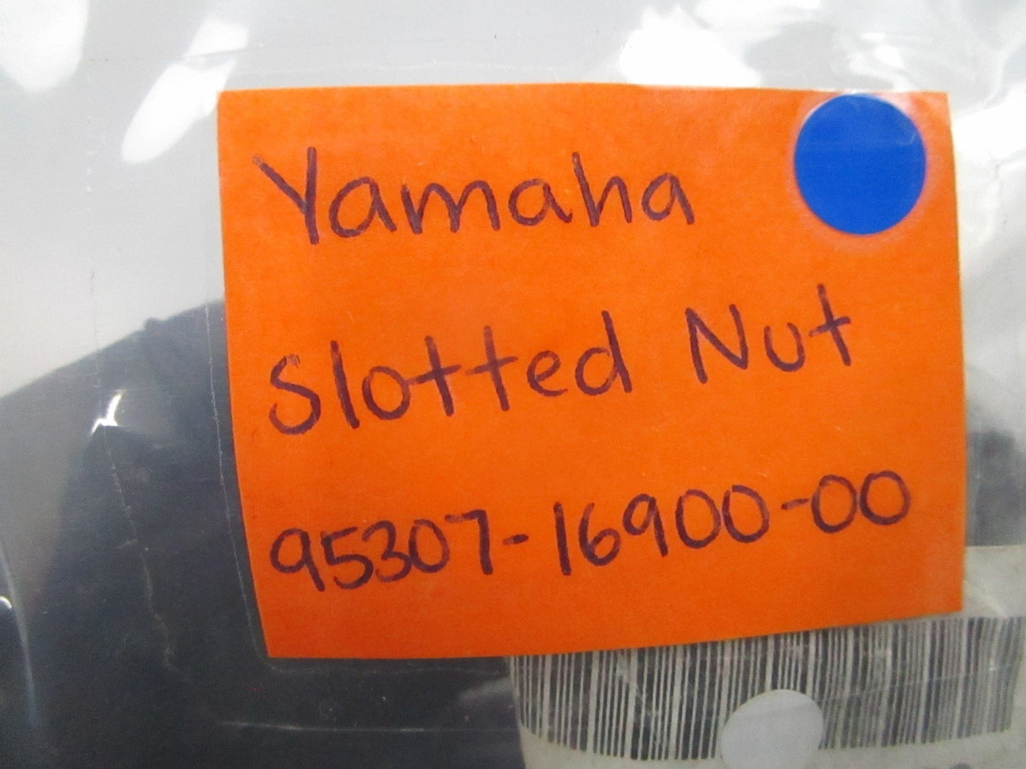 *NEW OEM* (LOT OF 2) 0810 Yamaha Slotted Nut 95307-16900-00