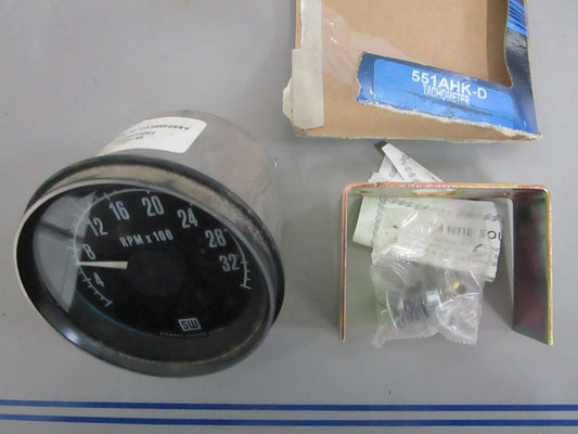 NEW OEM 551AHK-D Stewart-Warner Tachometer 0820
