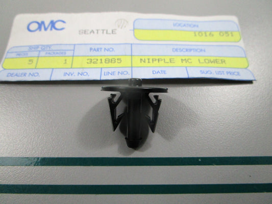 NEW OEM 321885 0321885 OMC Johnson Evinrude Nipple 0810