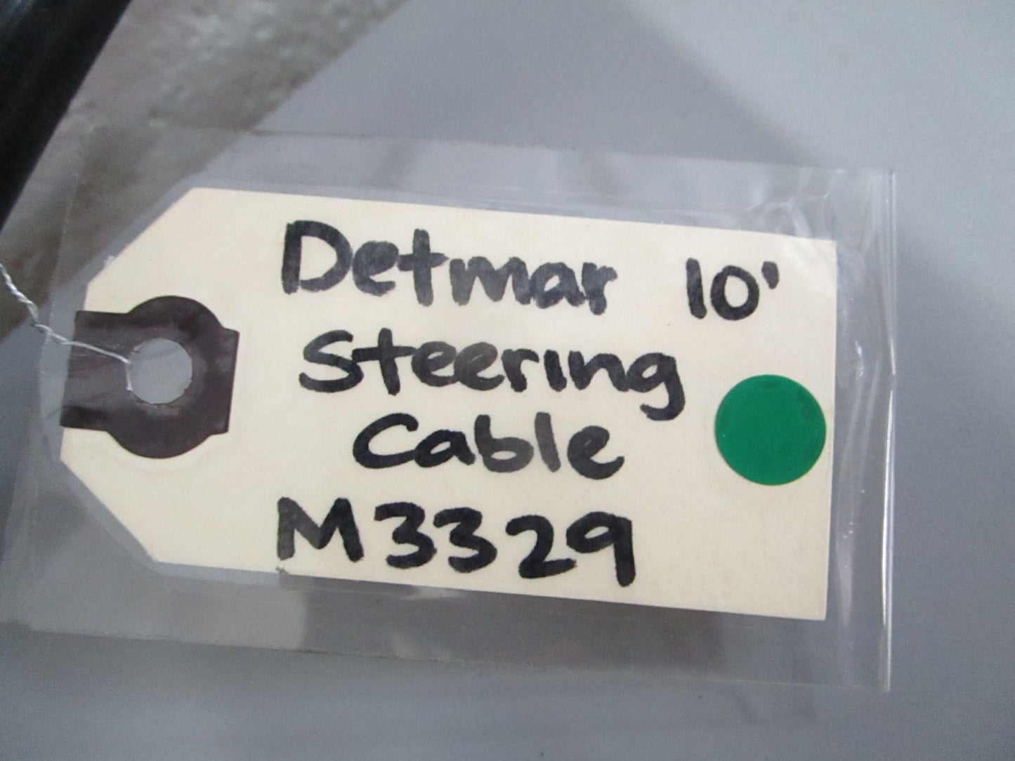 NEW OEM M3329 Detmar 10' Steering Cable 0820