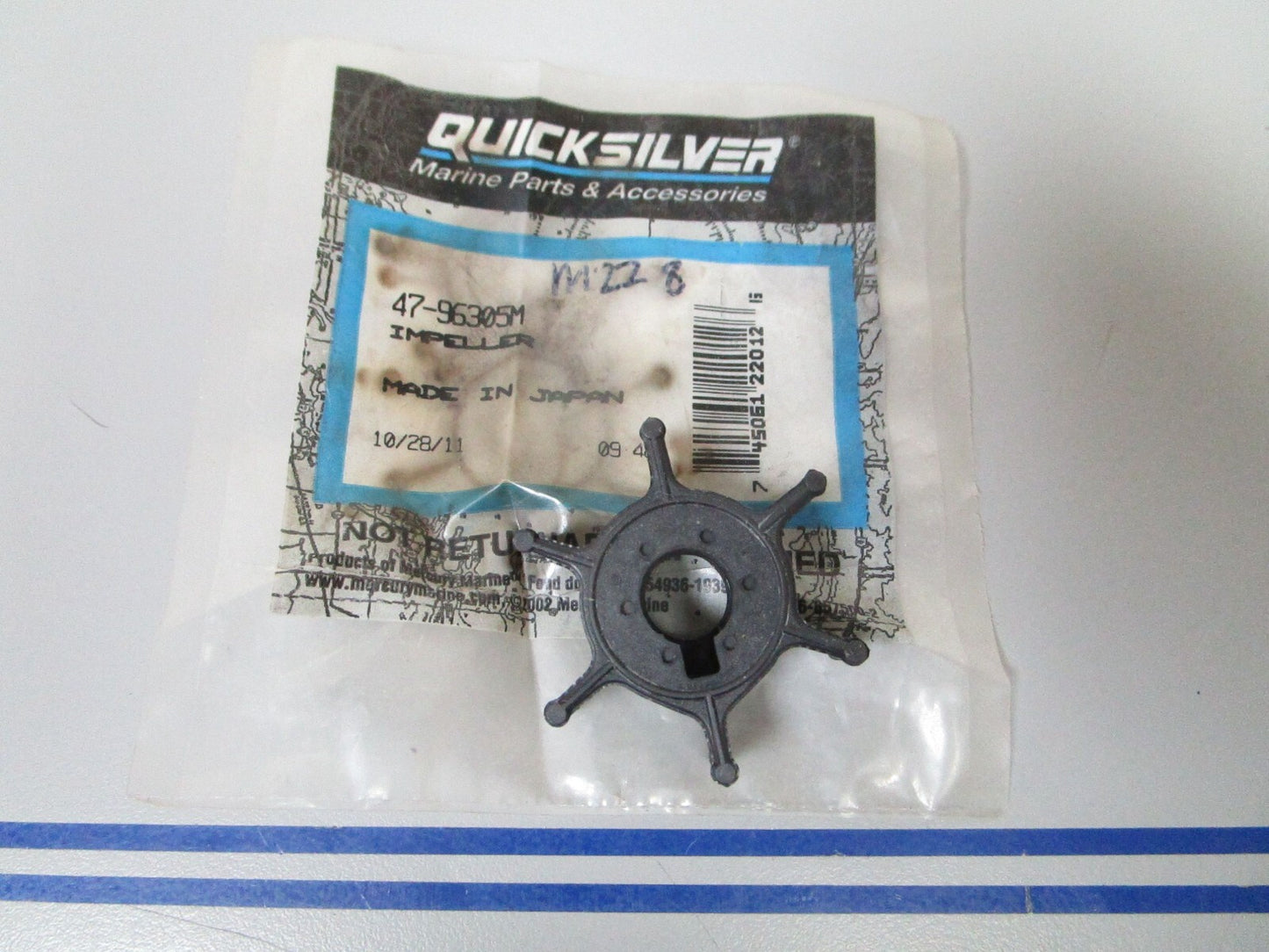 *NEW OEM* 0770 Mercury Quicksilver Impeller 47-96305M