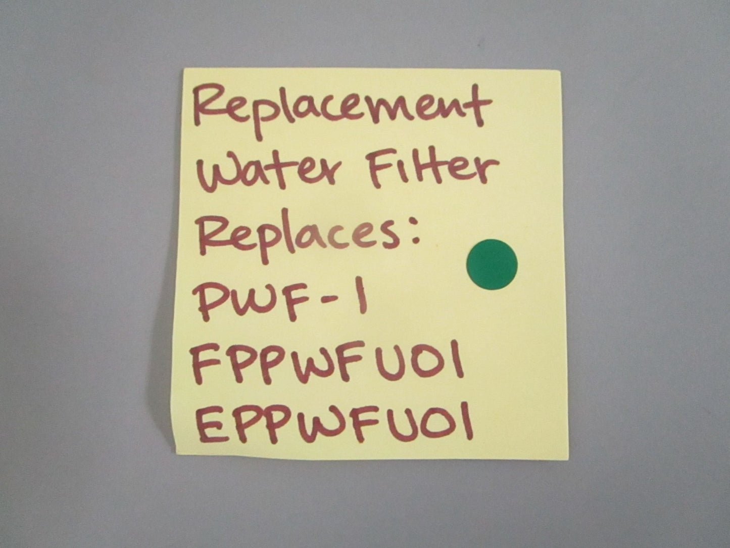 NEW Replacement Water Filter PWF-1 FPPWFU01 Frigidaire Electrolux LOT OF 2 0820