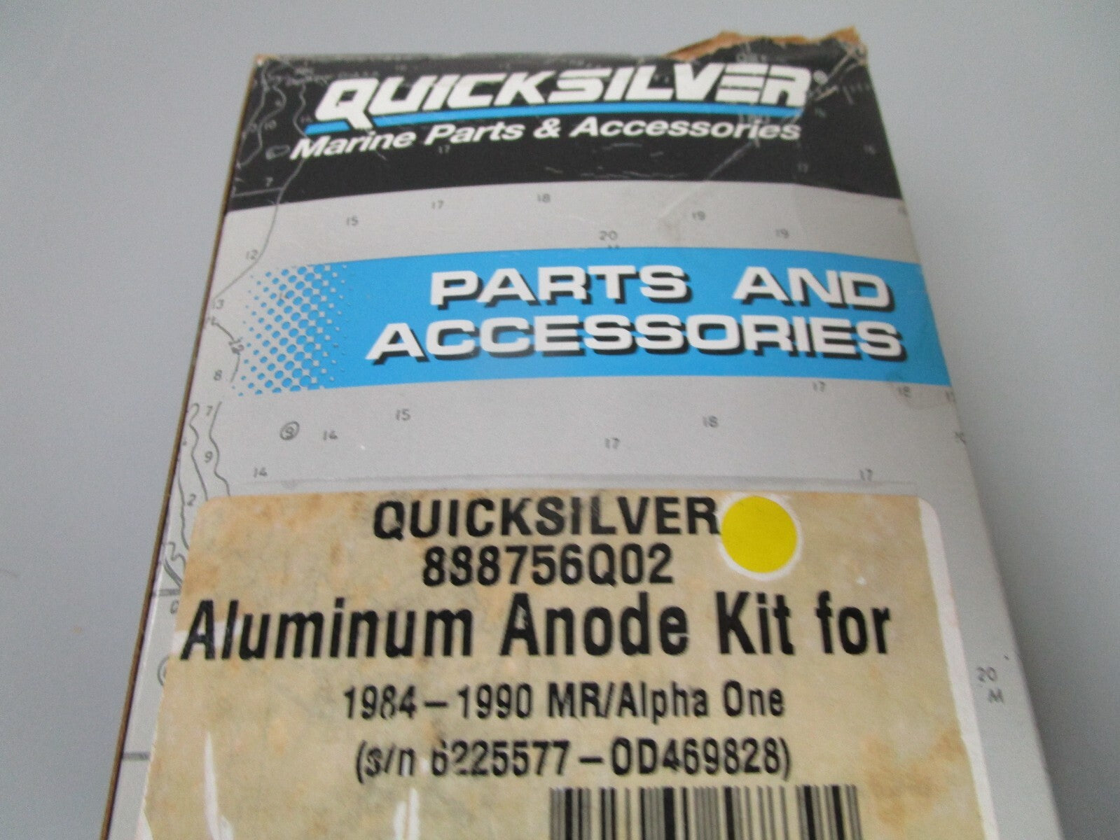 *NEW OEM* 0720 Mercury Quicksilver Anode Kit 888756Q02