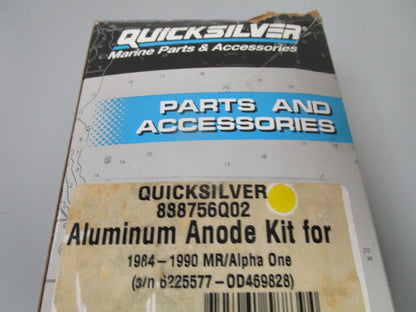 *NEW OEM* 0720 Mercury Quicksilver Anode Kit 888756Q02
