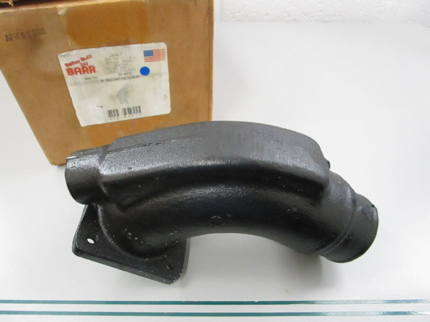 NEW 200031 20-0031 Barr 90 Deg Swivel Elbow 0820