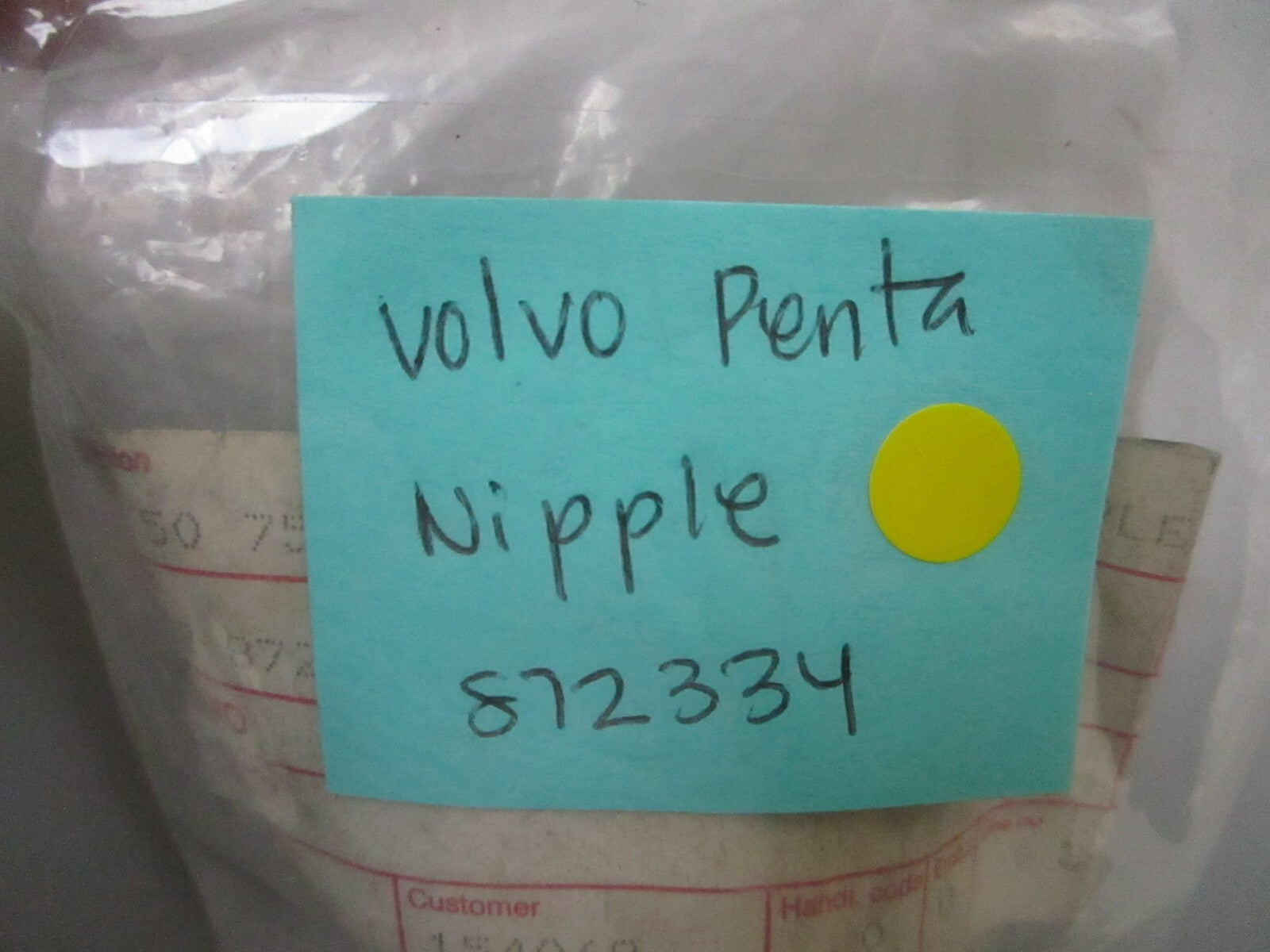 *NEW OEM* 0750 Volvo Penta NIPPLE 872334 0872334