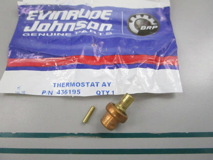 NEW OEM 436195 0436195 OMC Johnson Evinrude Thermostat 0810