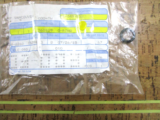 *NEW OEM* 0750 OMC Johnson Evinrude O-RING 360529 0360529