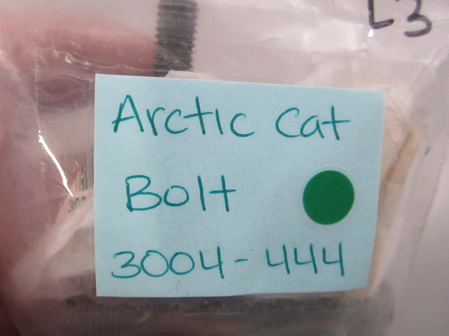 NEW OEM (LOT OF 3) 3004-444 Arctic Cat Bolt 0810