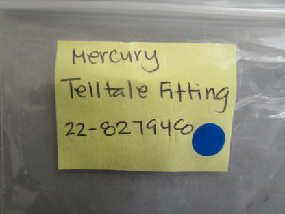 *NEW OEM* 0810 Mercury Quicksilver Telltale Fitting 22-827948