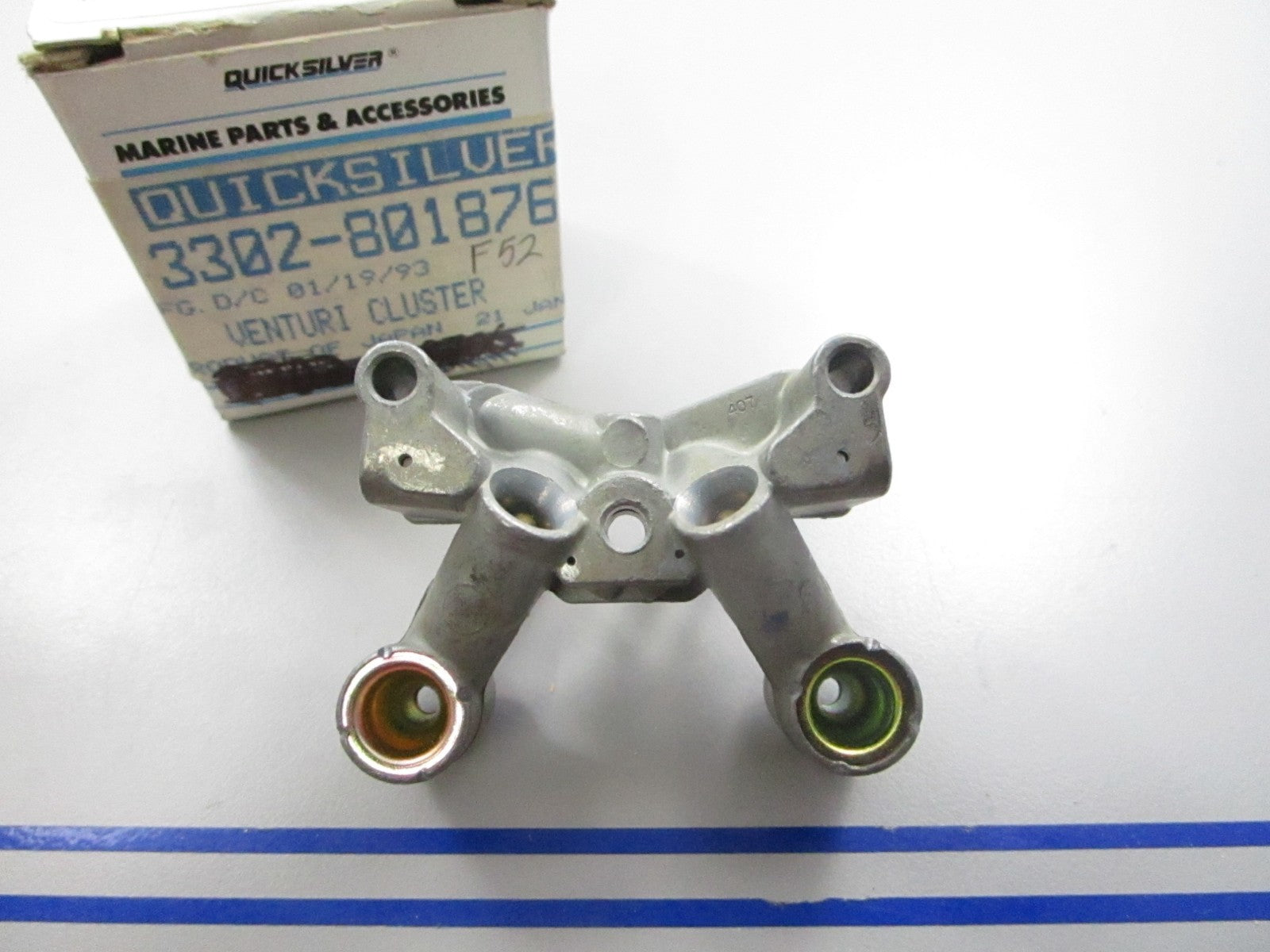 *NEW OEM* 0810 Mercury Quicksilver Venturi Cluster 3302-801876