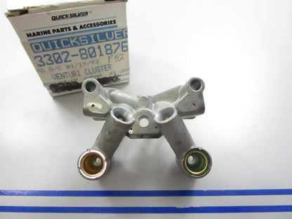 *NEW OEM* 0810 Mercury Quicksilver Venturi Cluster 3302-801876