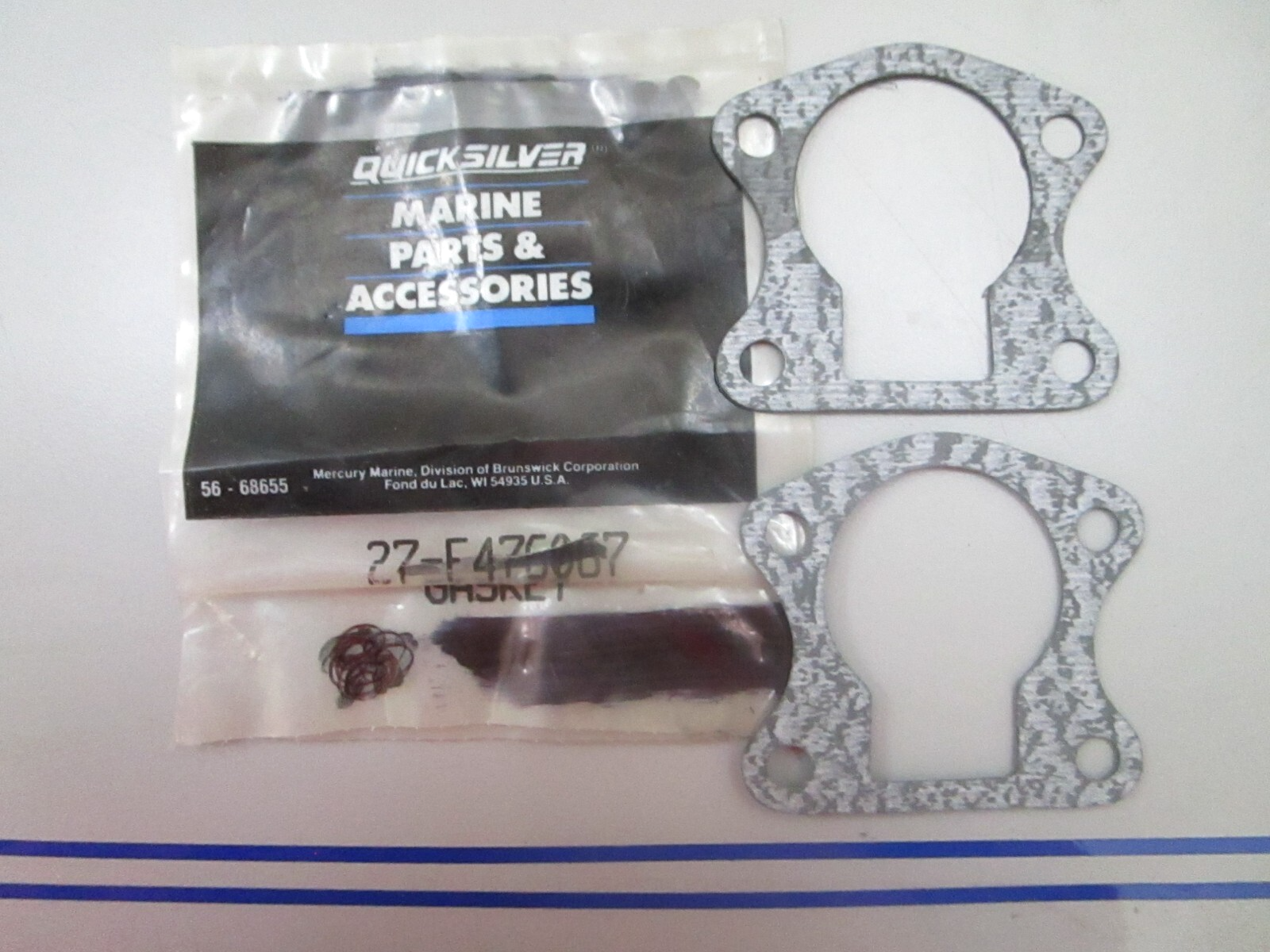 *NEW OEM* (LOT OF 2) 0780 Mercury Quicksilver Gasket 27-F476067