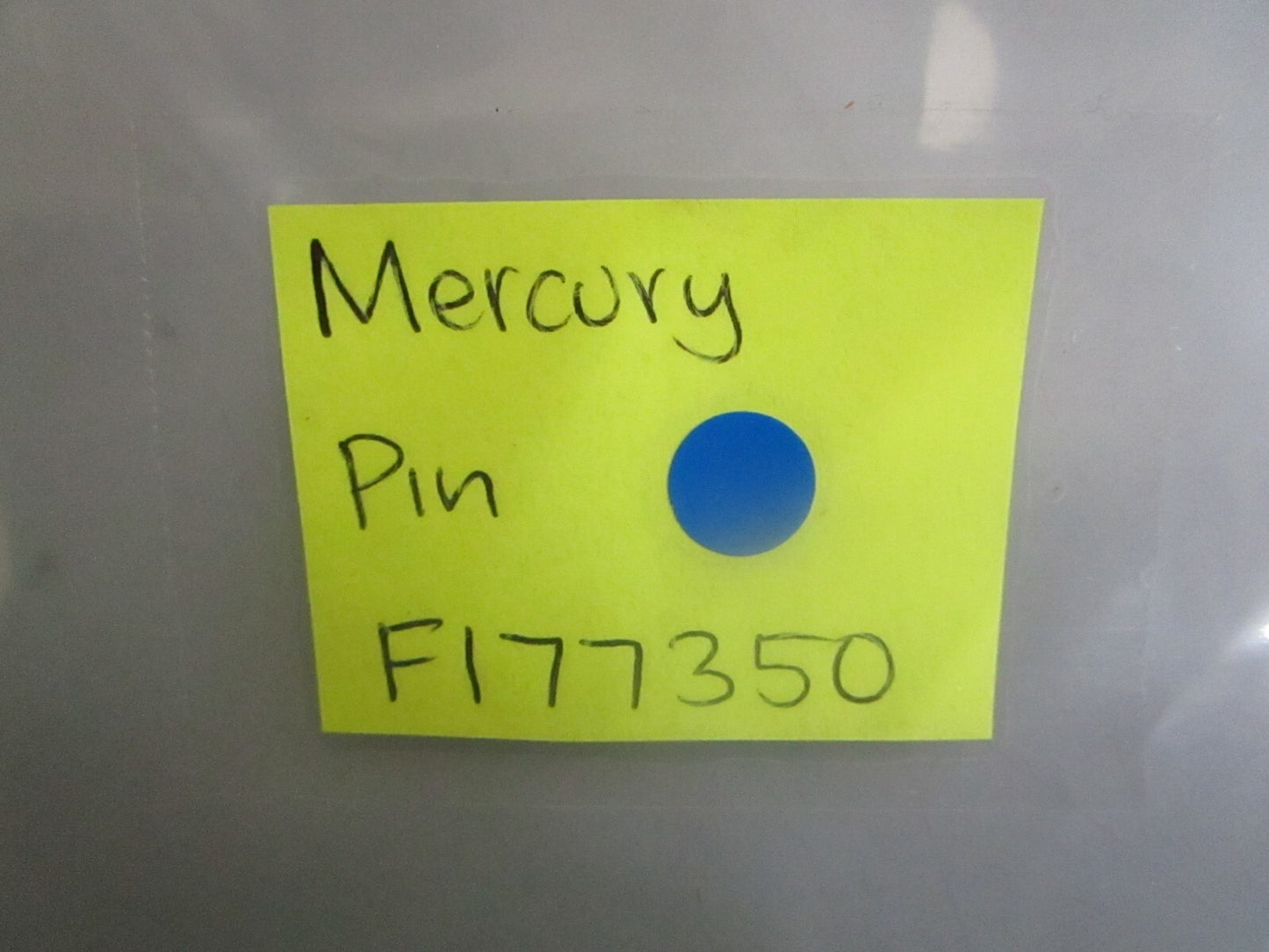 *NEW OEM* 0810 Mercury Quicksilver Pin F177350