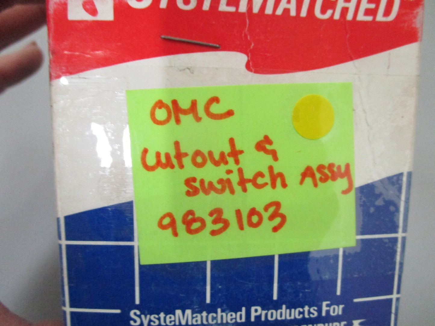 *NEW OEM* 0750 OMC Johnson Evinrude CUTOUT SWITCH ASSEMBLY 983103 0983103