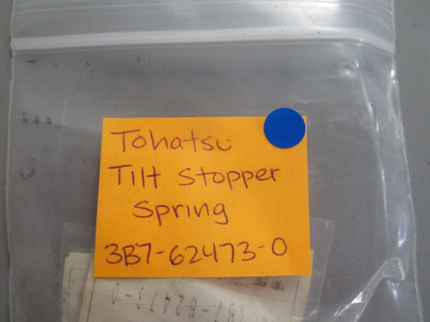 *NEW OEM* 0810 Tohatsu Tilt Stopper Spring 3B7-62473-0 3B7624730