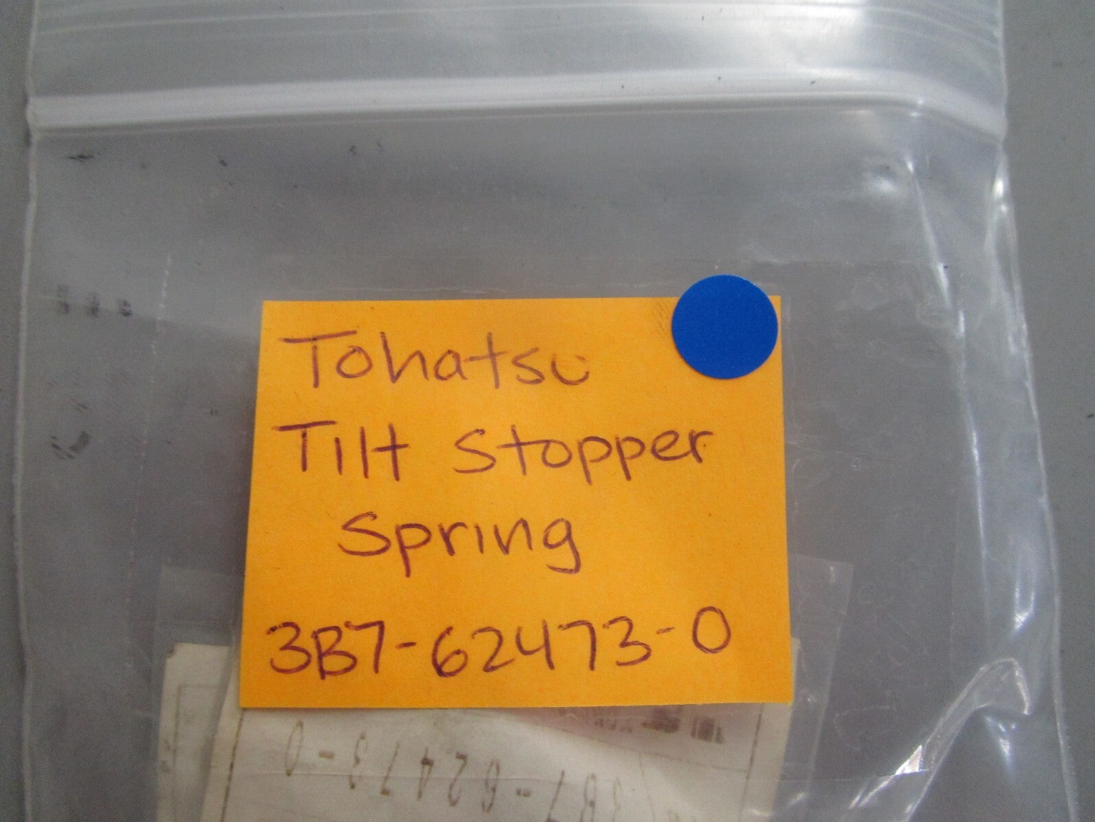 *NEW OEM* 0810 Tohatsu Tilt Stopper Spring 3B7-62473-0 3B7624730