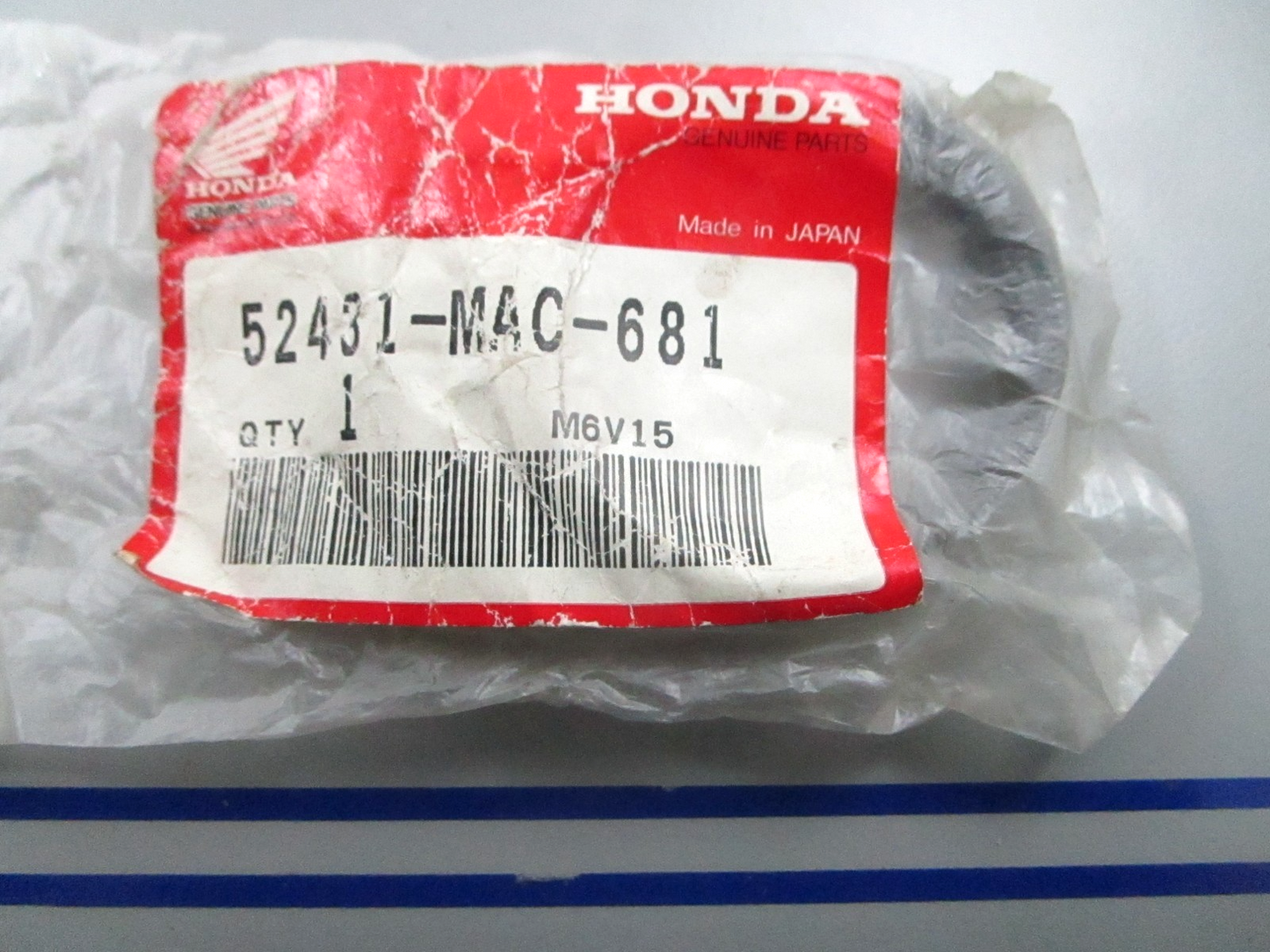 *NEW OEM* 0810 Honda Rear Shock Piston Ring 52431-MAC-681
