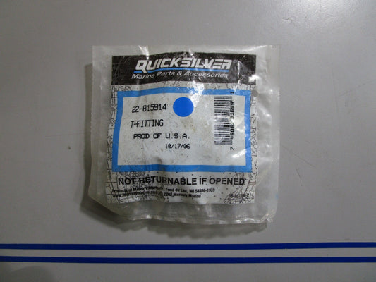 *NEW OEM* 0810 Mercury Quicksilver T Fitting 22-815914