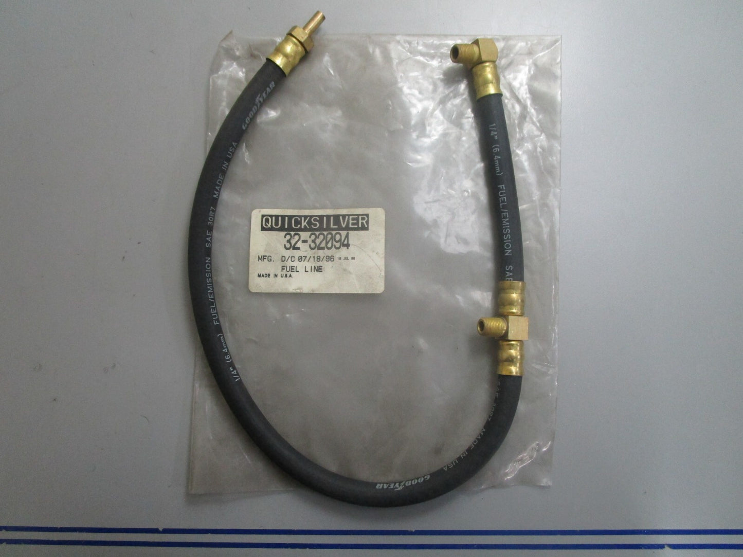 *NEW OEM* 0820 Mercury Quicksilver Fuel Line 32-32094