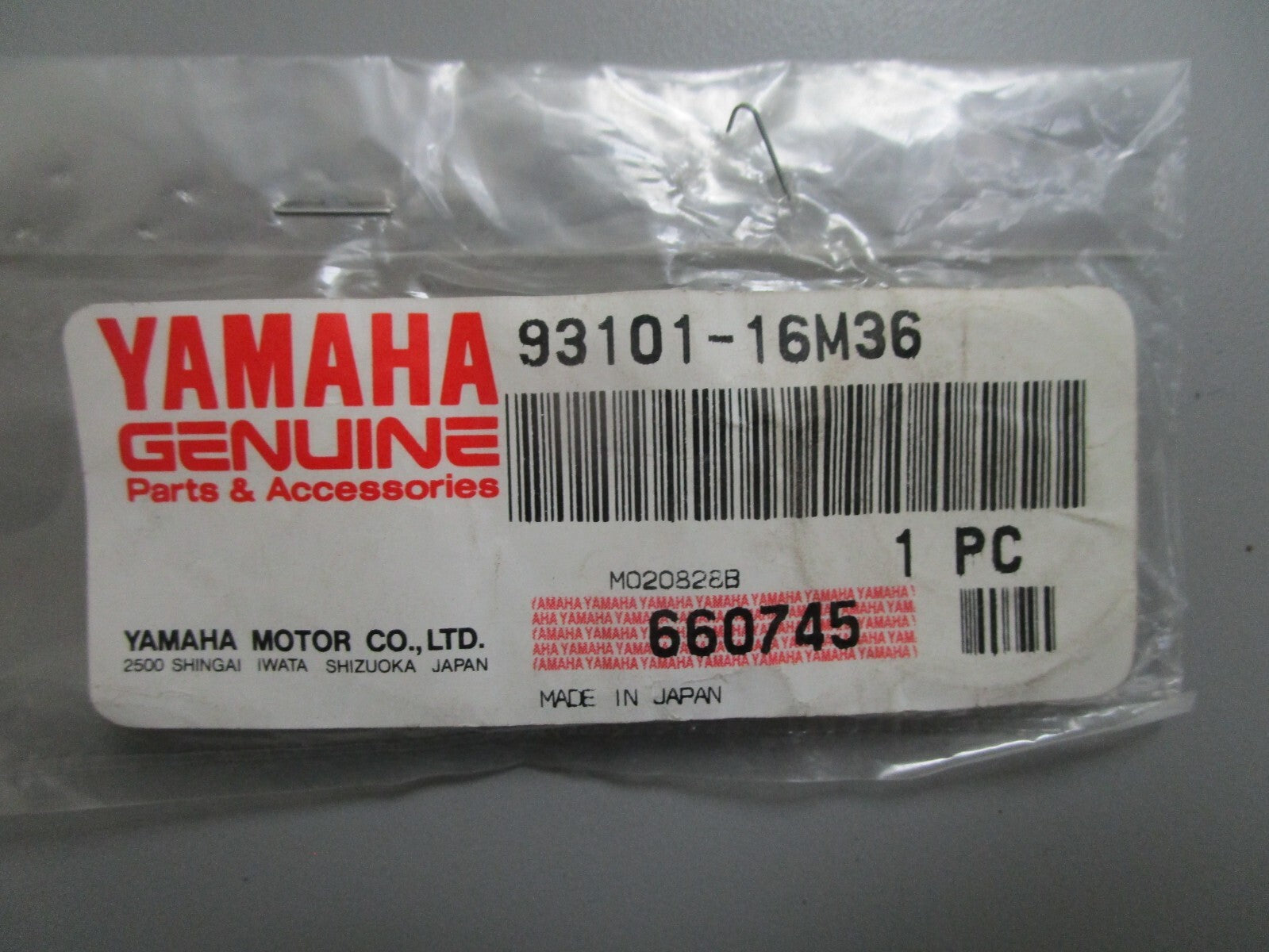 *NEW OEM* 0810 Yamaha Oil Seal 93101-16M36-00