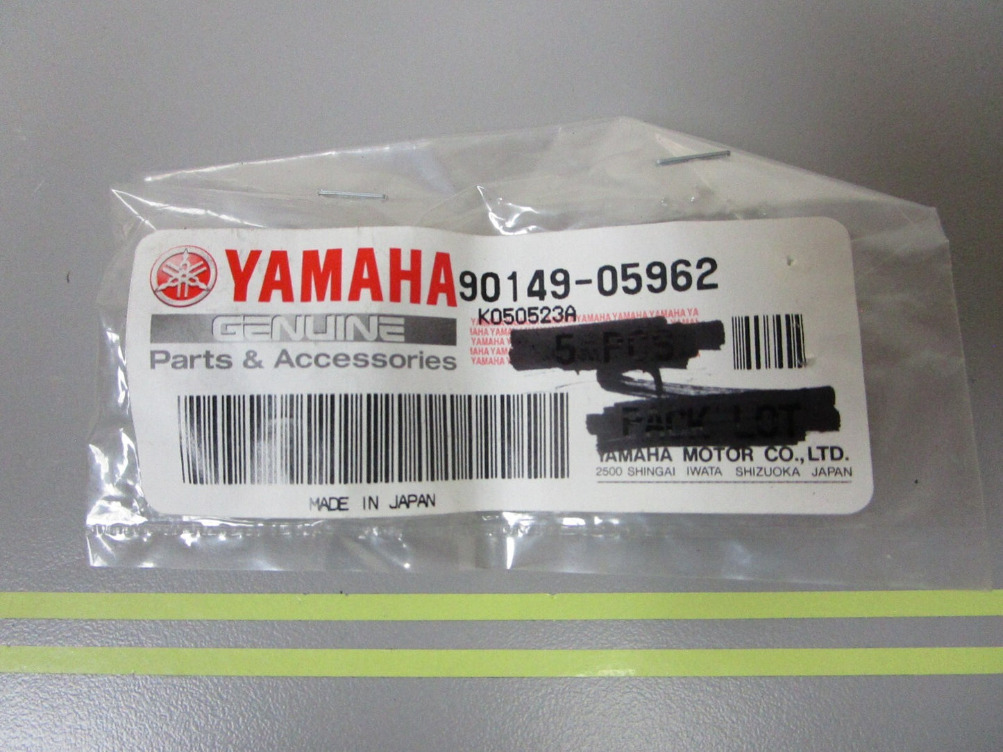 *NEW OEM* (LOT OF 5) 0810 Yamaha Screw 90149-05962-00
