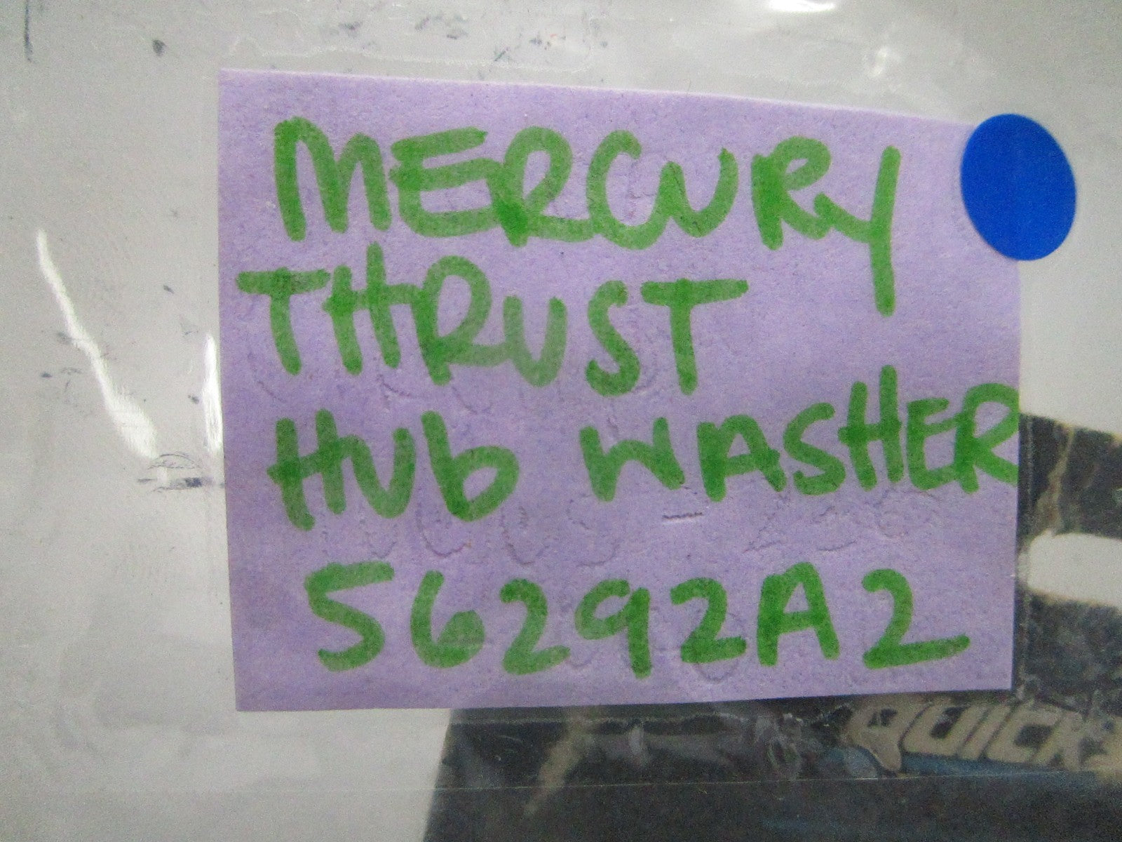 *NEW OEM* 0810 Mercury Quicksilver Thrust Hub Washer 56292A2