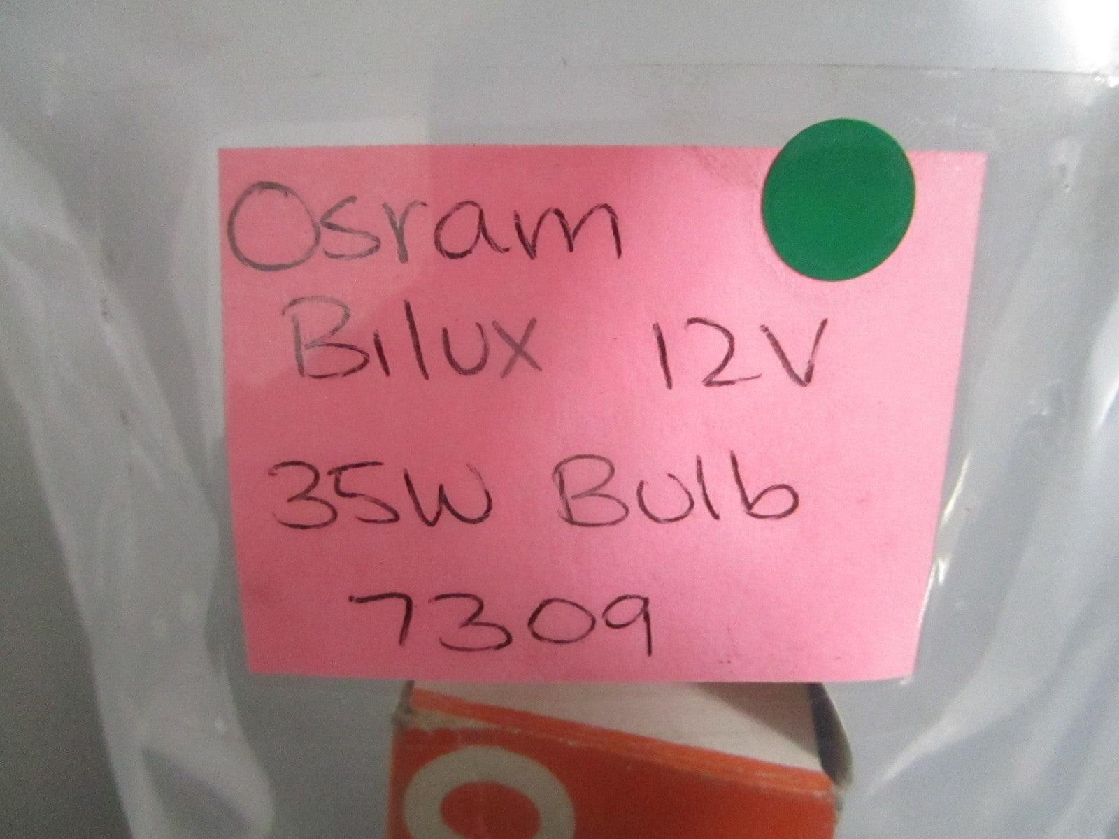 NEW OEM 7309 Osram Bilux 12V 35W Bulb 0820