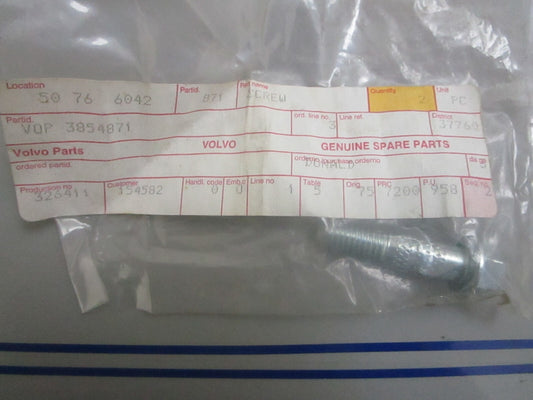 *NEW OEM* 0810 Volvo Penta Screw 3854871