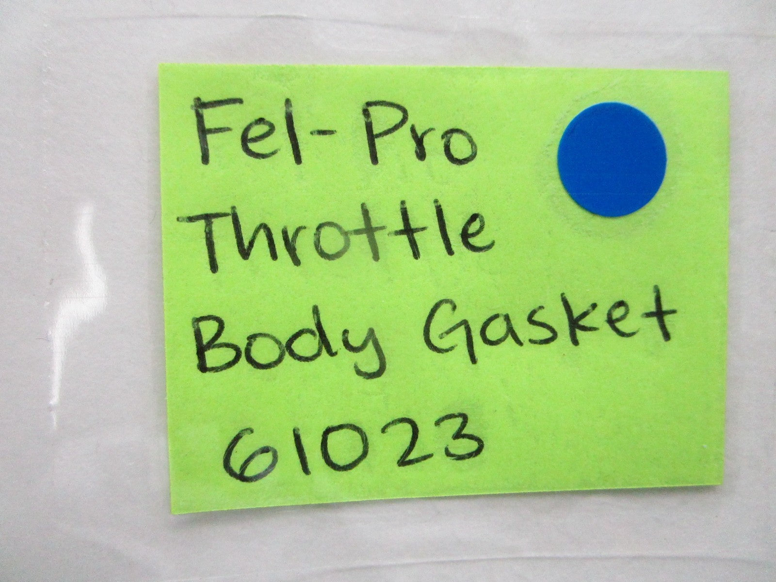 *NEW* 0810 Fel-Pro Throttle Body Gasket 61023