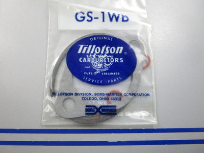NEW GS-1WB Tillotson Carburetor Gasket Kit 0810