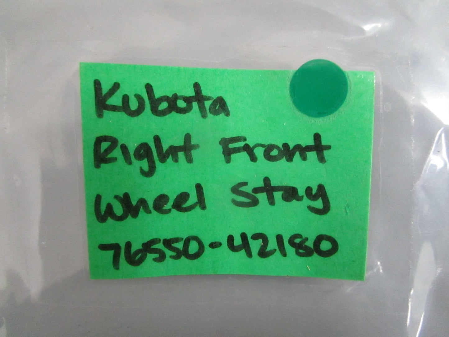 NEW OEM 76550-42180 Kubota Right Front Wheel Stay 0820