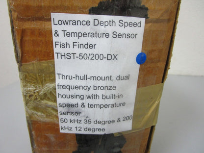 *NEW OEM* 0720 Lowrance Depth Speed & Temp Sensor Fish Finder THST-50/200-DX