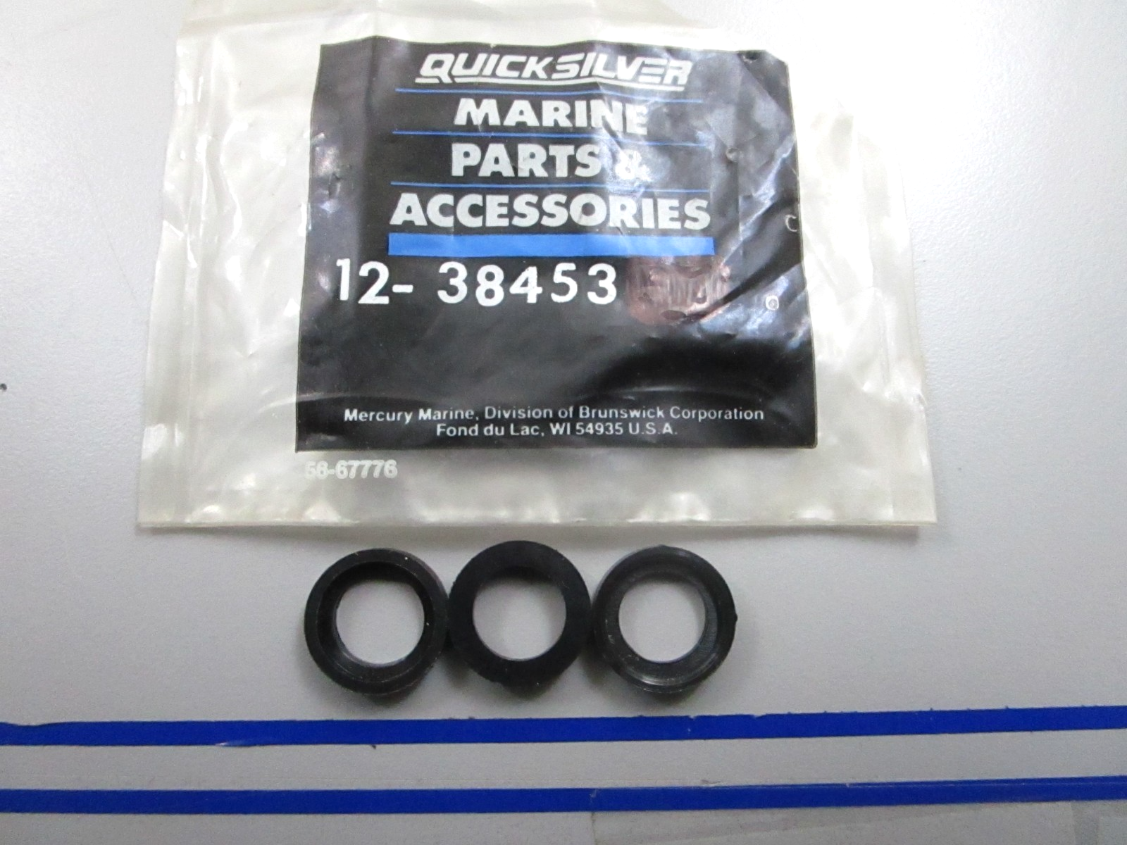 *NEW OEM* (LOT OF 3) 0810 Mercury Quicksilver Washer 12-38453